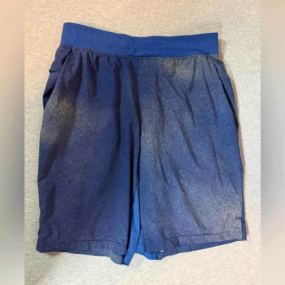 Lululemon Men's‎ Unlined Shorts – Blue Patterned 🩵🏃♂️